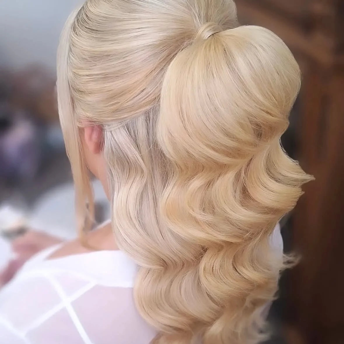 Bridal hairstyling by Ashleigh